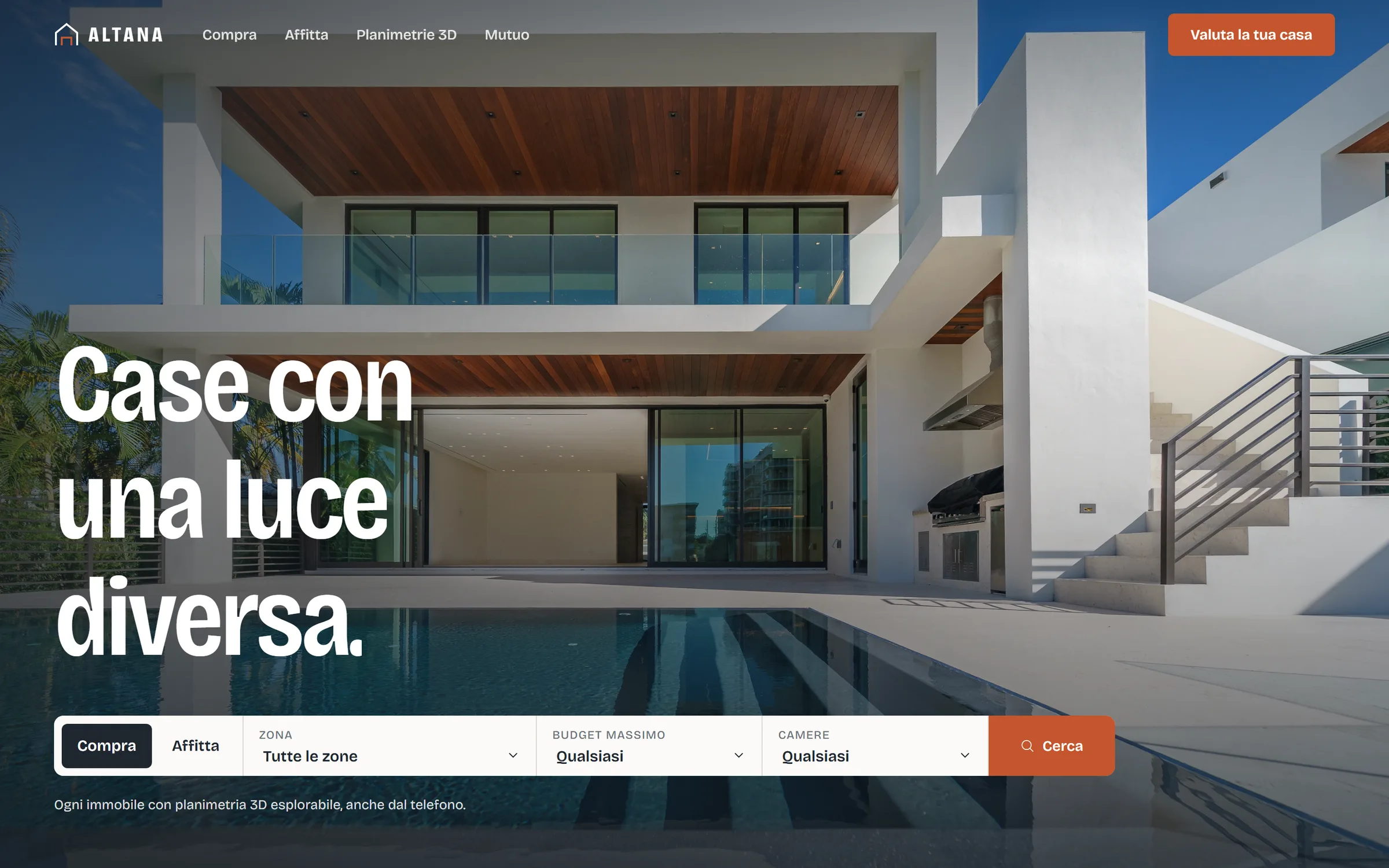 Altana, immobiliare con planimetrie 3D