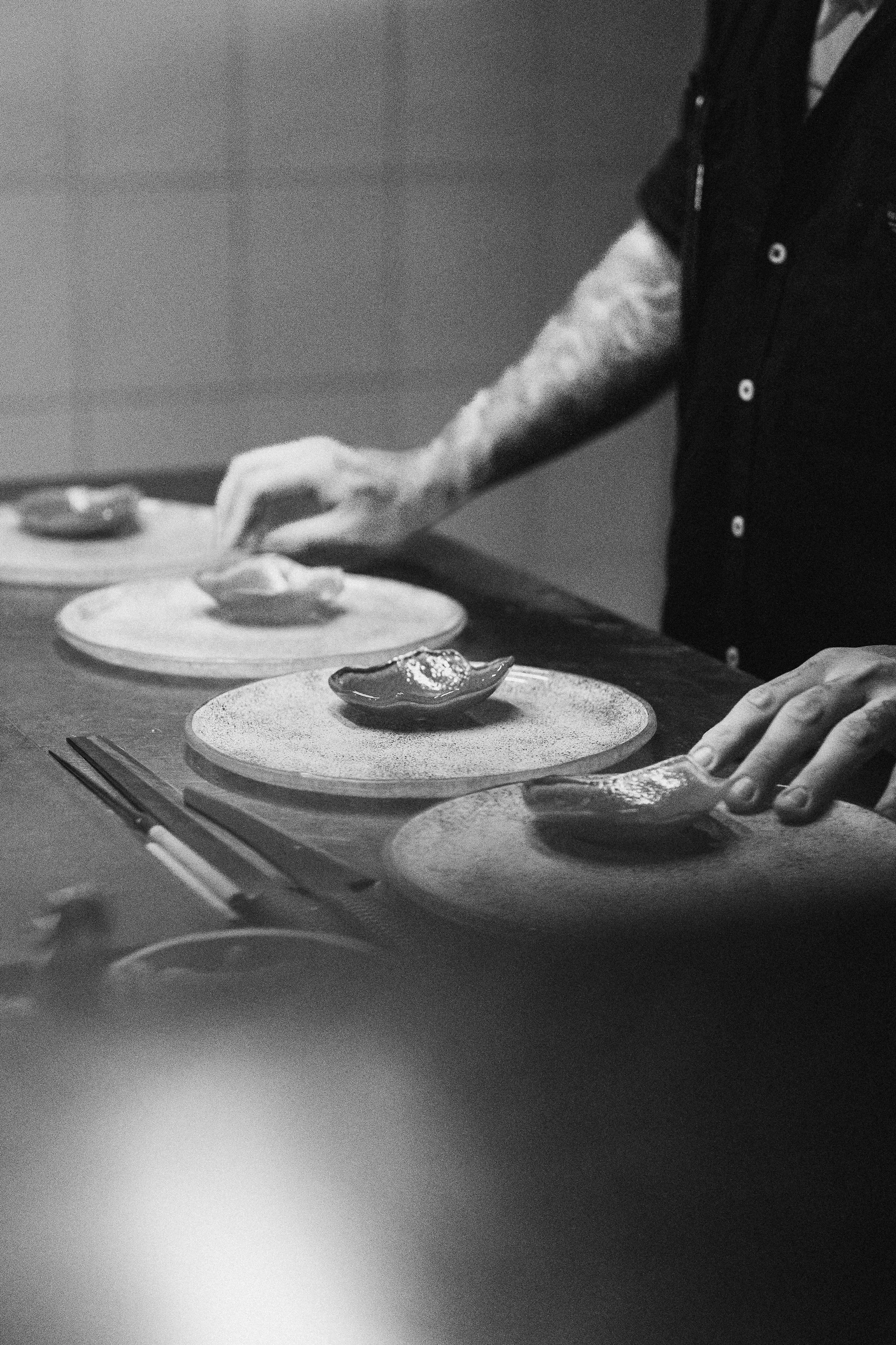 Irene Valli al passe della cucina del Torchio